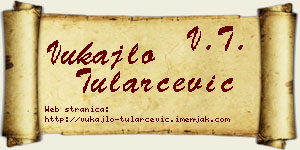 Vukajlo Tularčević vizit kartica